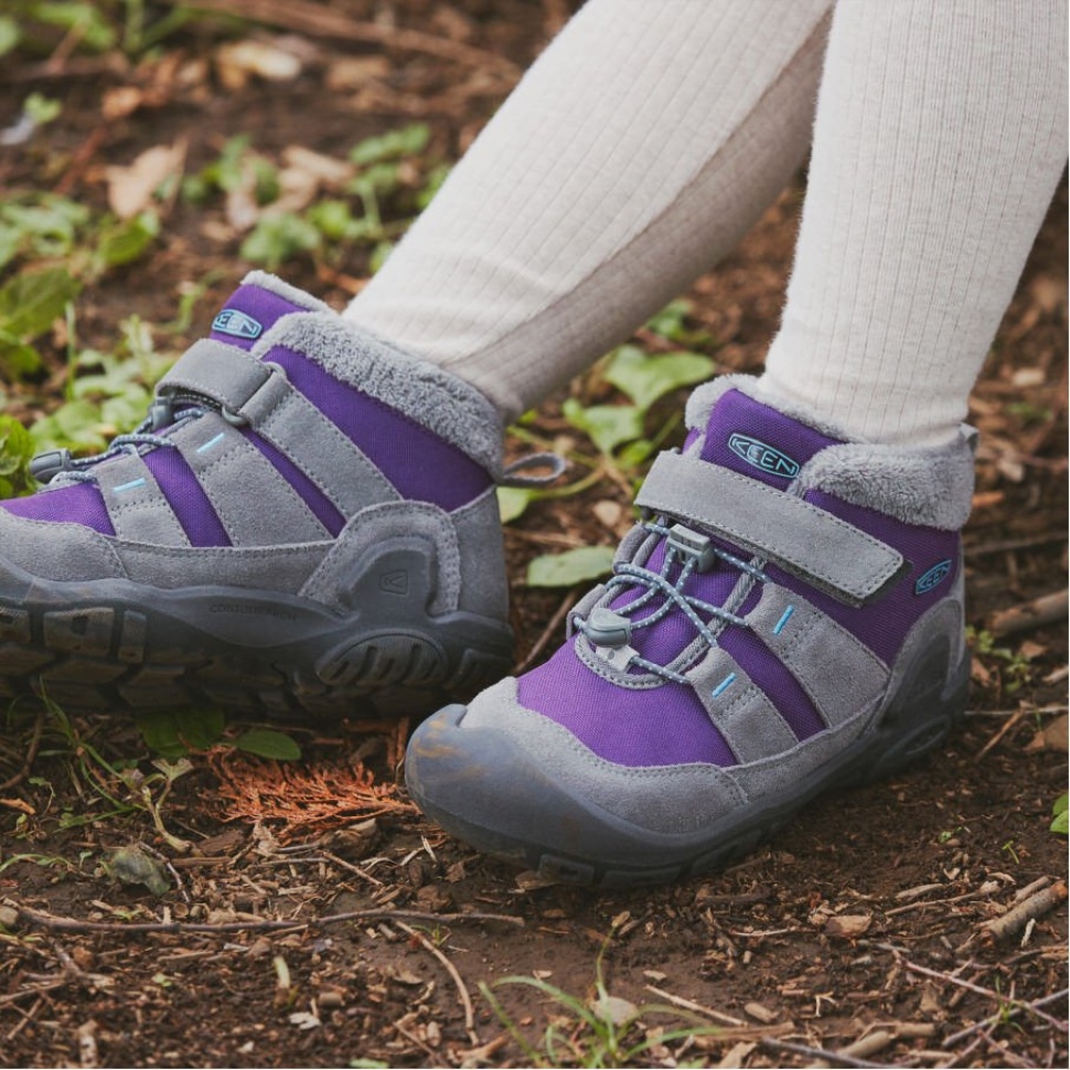 Keen Steel Grey-blue Wing Teal Knotch Chukka Für Große Kinder