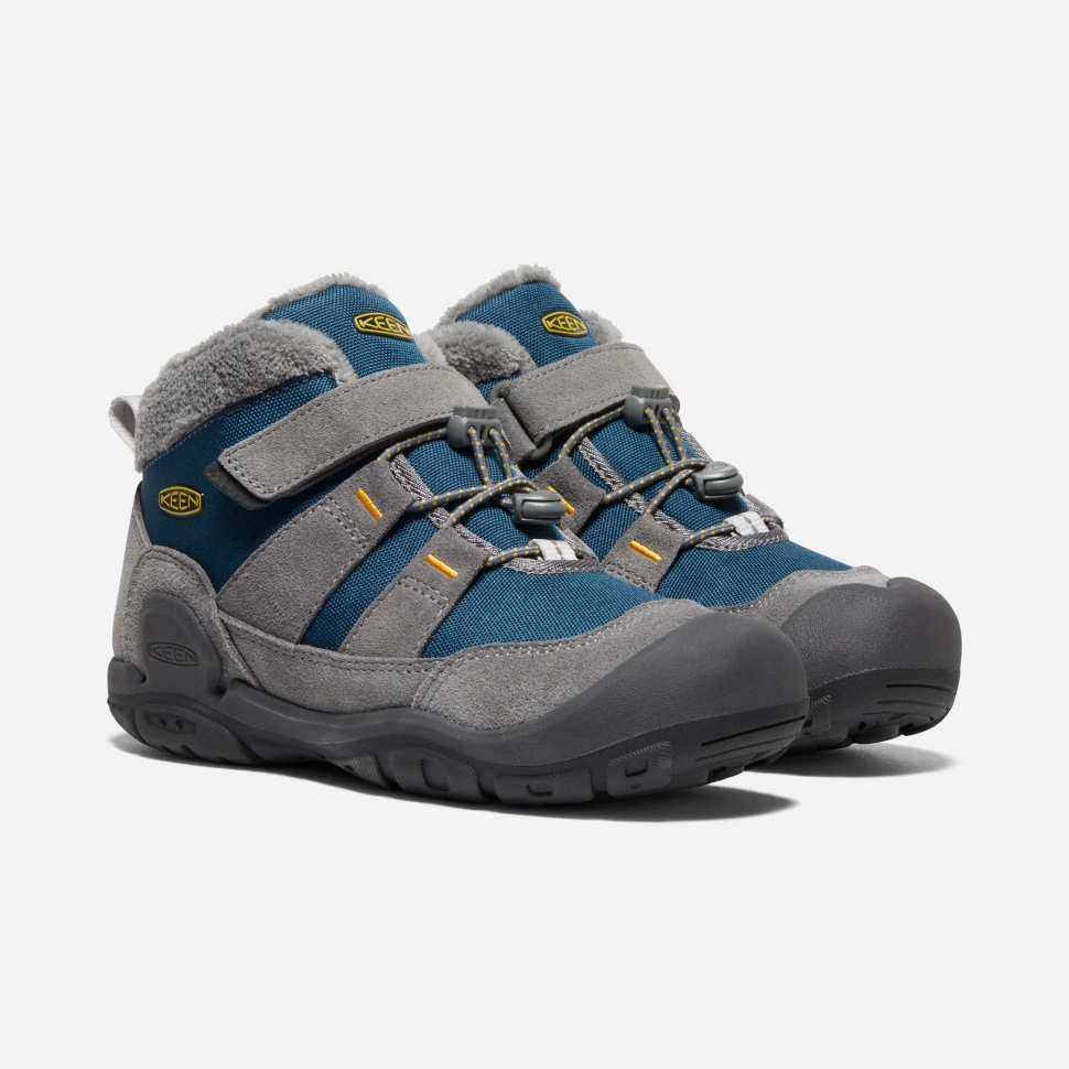 Keen Steel Grey-blue Wing Teal Knotch Chukka Für Große Kinder