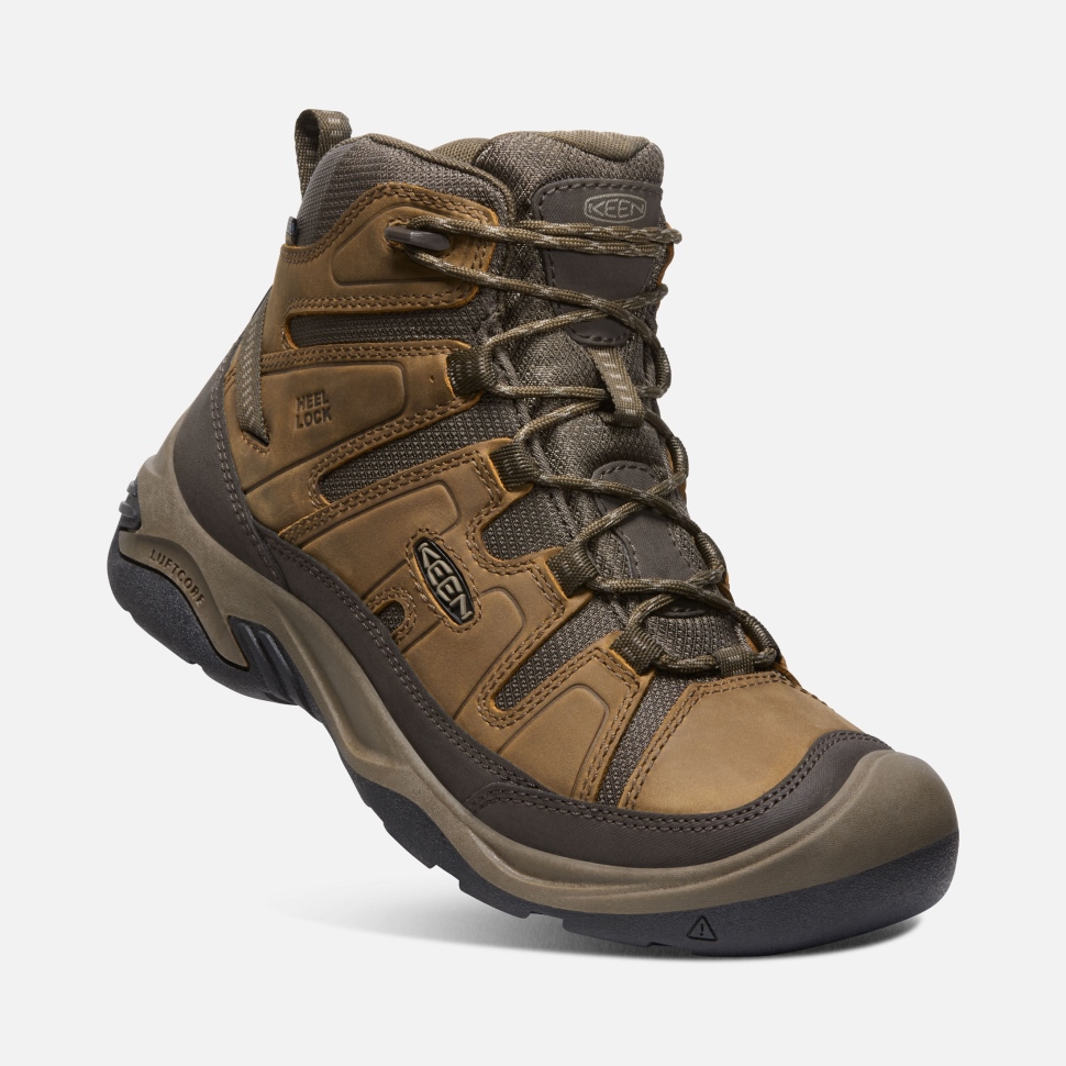 Bison-brindle Circadia Wasserdichter Herrenstiefel Keen