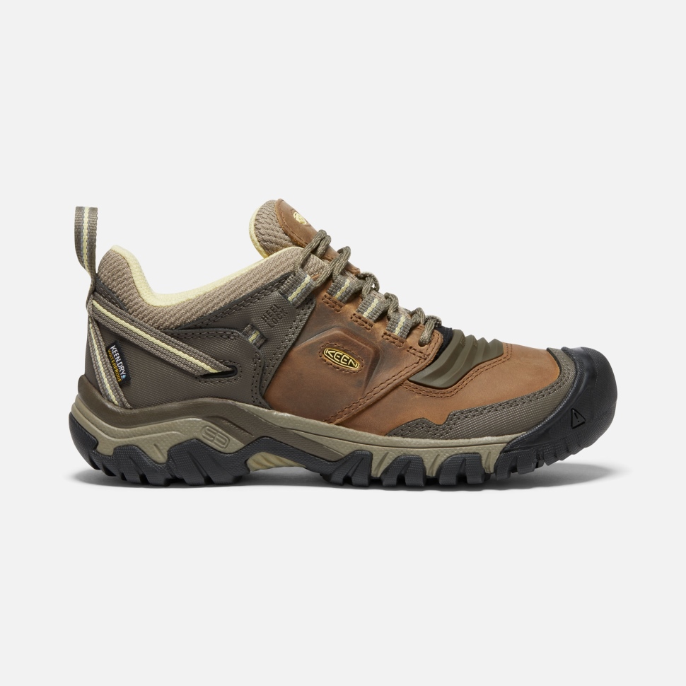 Safari-Custard Damen Ridge Flex Wasserdicht Keen