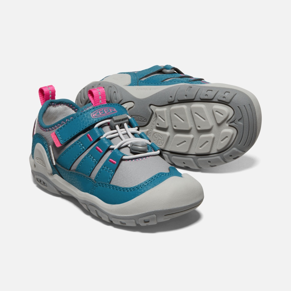 Keen Legion Blau-stahlgrauer Knöchelhoher Sneaker Für Kleine Kinder