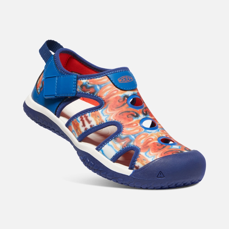 Orange Peel-Blau Stachelrochen Für Große Kinder X Outdoor Afro Keen