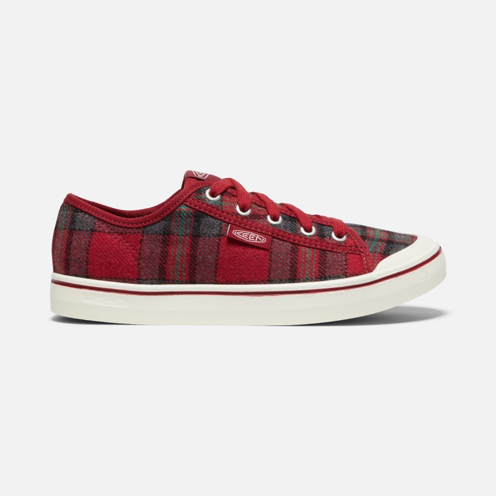 Keen Rot Karierter Roter Dahlia Damen-sneaker Elsa V