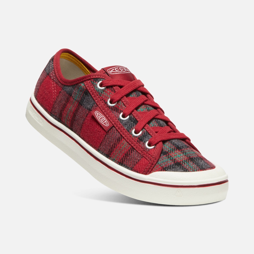 Keen Rot Karierter Roter Dahlia Damen-sneaker Elsa V