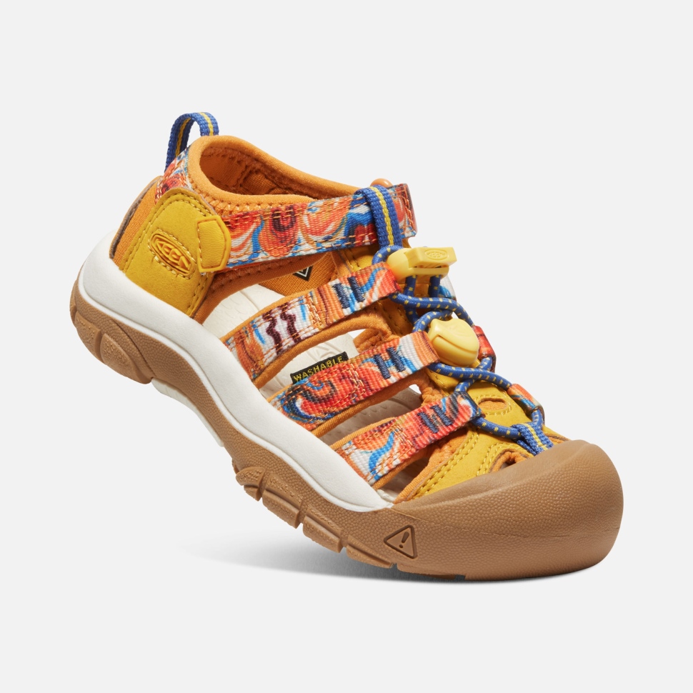 Orange Peel-Gelb Keen Newport X Outdoor Afro Für Kleine Kinder