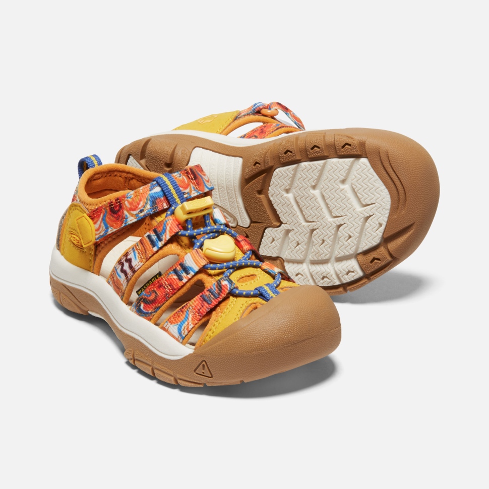 Orange Peel-Gelb Keen Newport X Outdoor Afro Für Kleine Kinder