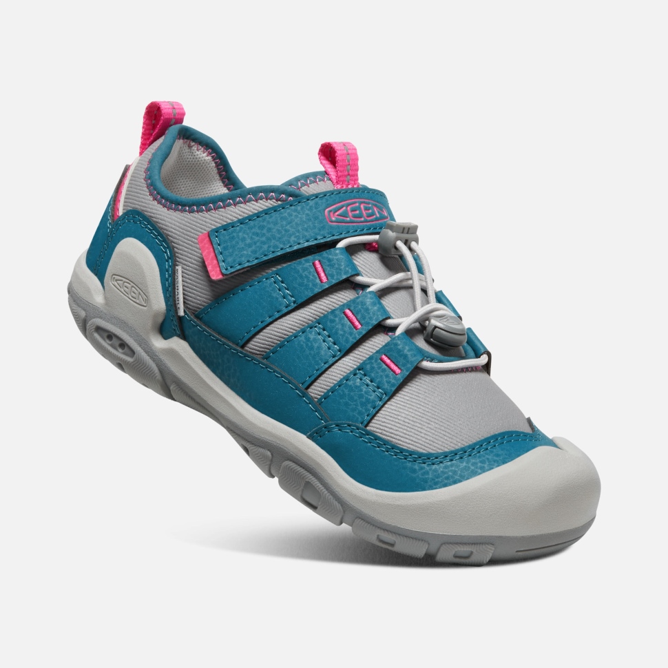 Keen Legion Blau-stahlgrauer Knotenhohl-Sneaker Für Große Kinder
