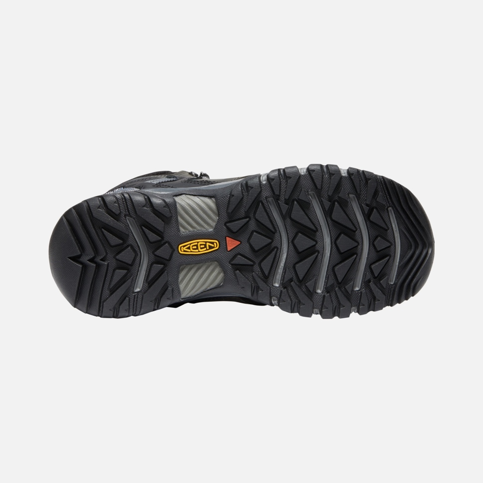 Keen Magnet-schwarzer Ridge Flex Wasserdichter Herrenstiefel