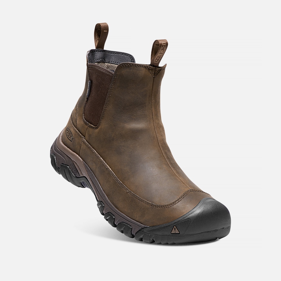 Dark Earth-Mulch Keen Anchorage III Wasserdichter Stiefel Für Herren