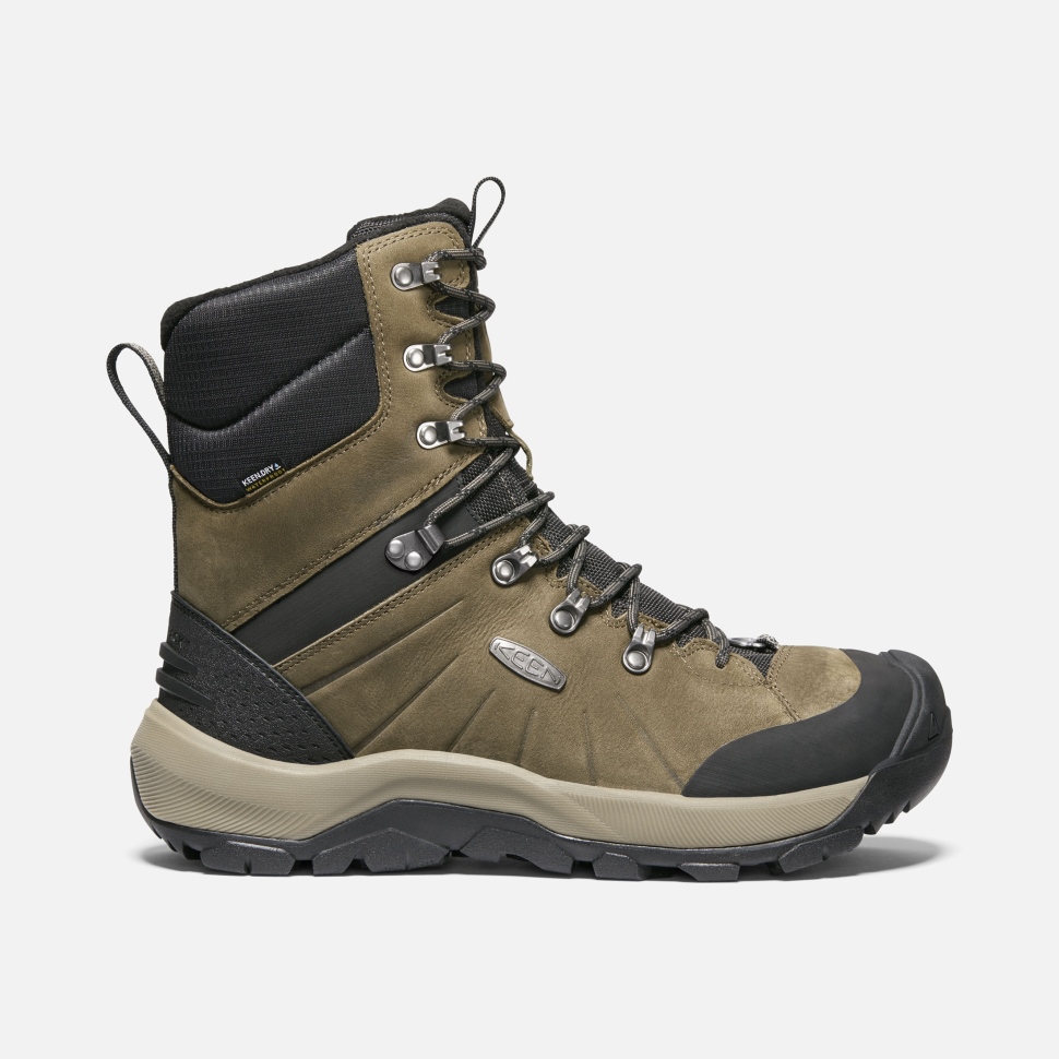 Keen Canteen-schwarzer Revel Iv Hoher Polarstiefel Für Herren