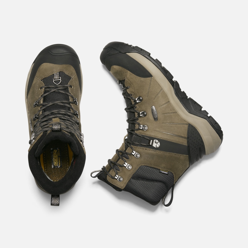 Keen Canteen-schwarzer Revel Iv Hoher Polarstiefel Für Herren