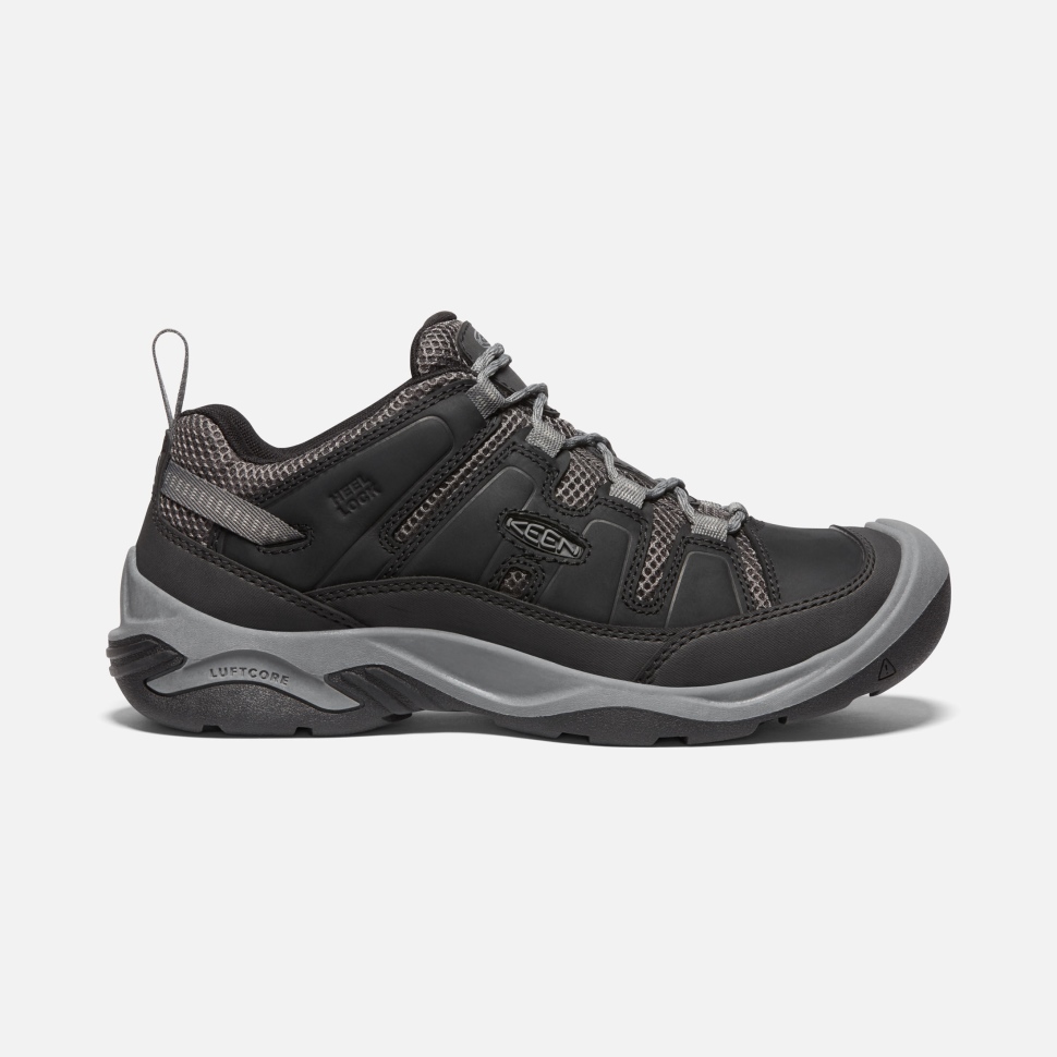 Keen Schwarz-stahlgrauer Circadia Vent Schuh Für Herren