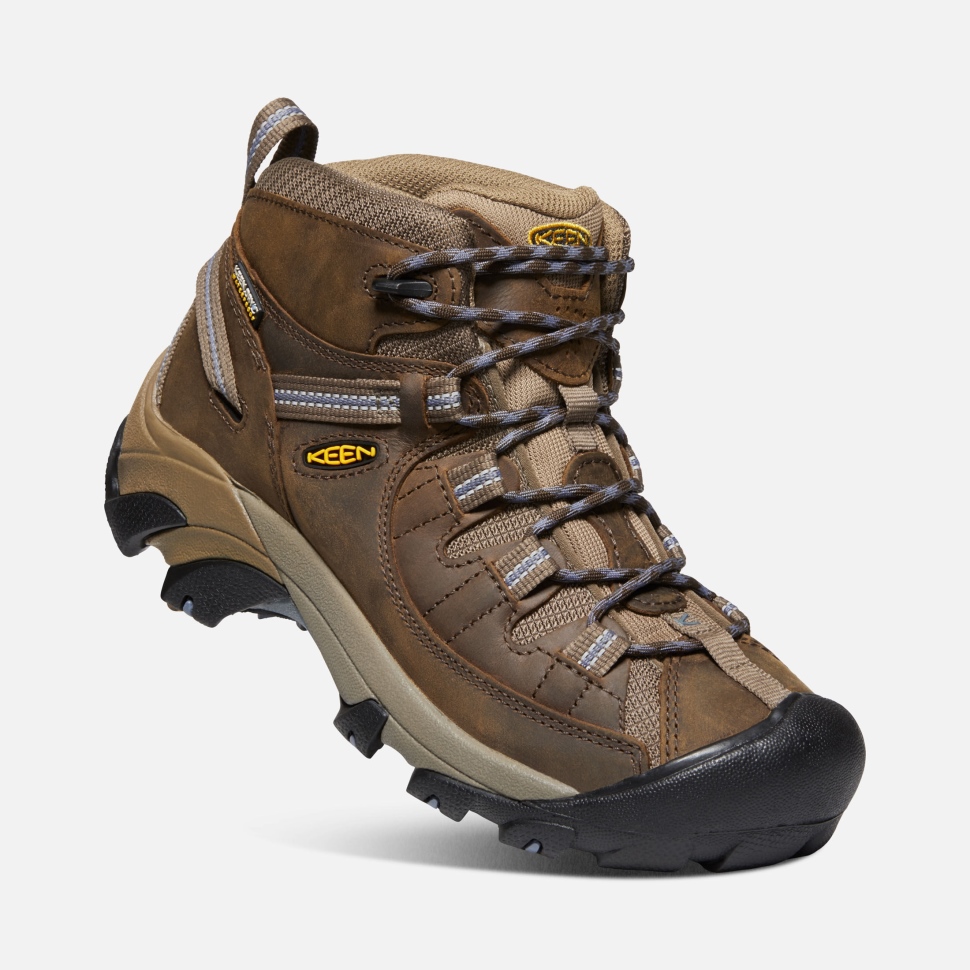 Keen Slate Black-Flint Stone Damen Targhee II Waterproof Mid