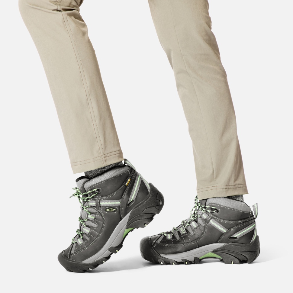 Keen Slate Black-Flint Stone Damen Targhee II Waterproof Mid