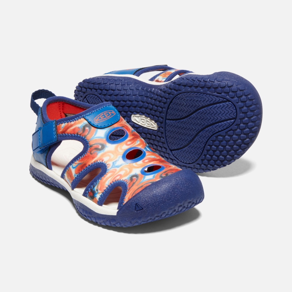 Orange Peel-Blau Keen Stingray X Outdoor Afro Für Kleine Kinder