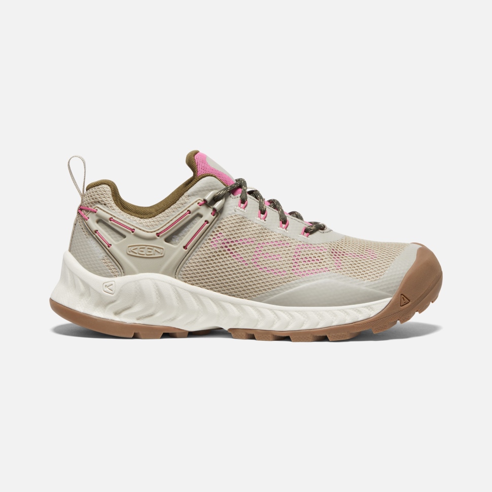 Plaza Taupe-Ibis Rose Keen Nxis Evo Wasserdichter Damenschuh