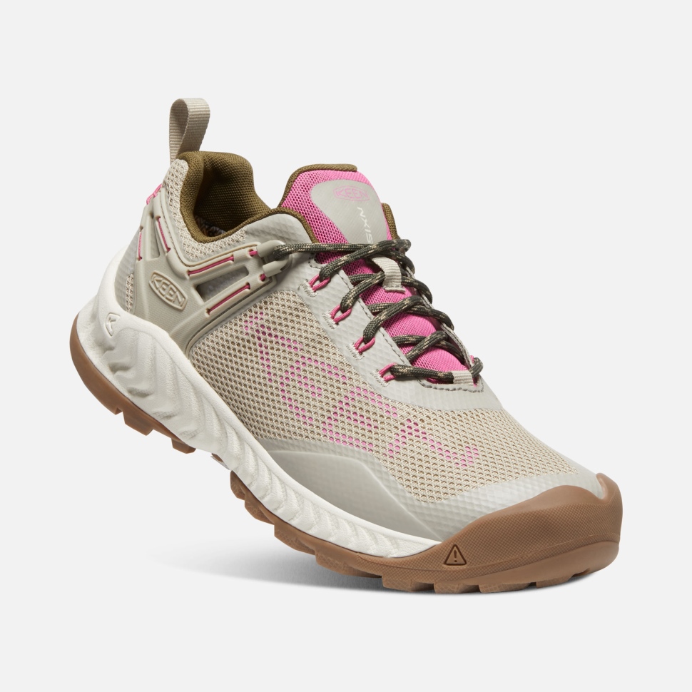 Plaza Taupe-Ibis Rose Keen Nxis Evo Wasserdichter Damenschuh