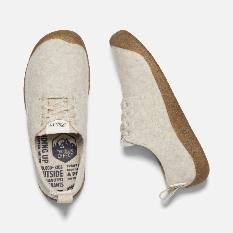 Mosey Derby-Schuh Für Damen Aus Naturfilz-Birke Keen