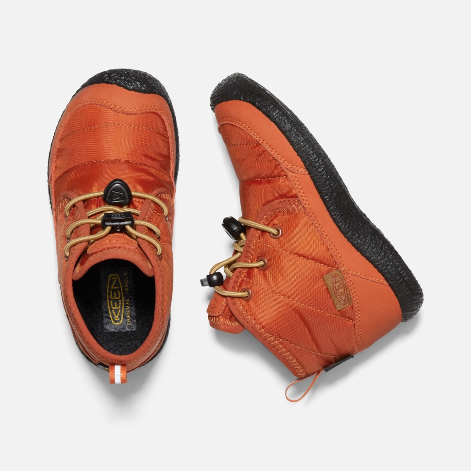 Potters Clay-Black Howser II Wasserdichte Chukka Keen Für Kleine Kinder