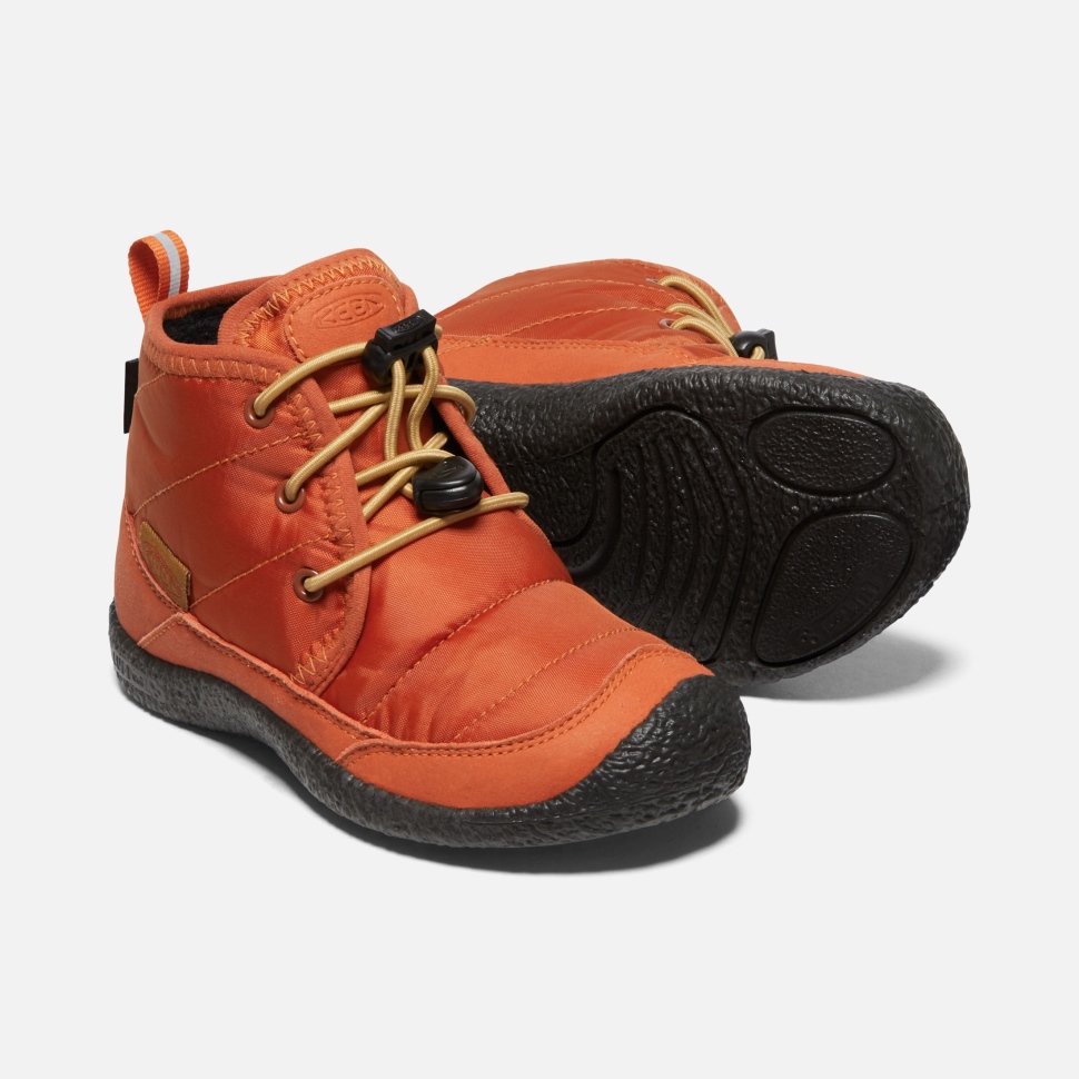 Potters Clay-Black Howser II Wasserdichte Chukka Keen Für Kleine Kinder