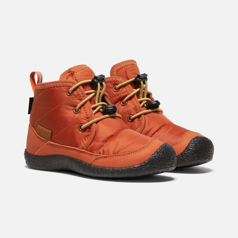 Potters Clay-Black Howser II Wasserdichte Chukka Keen Für Kleine Kinder