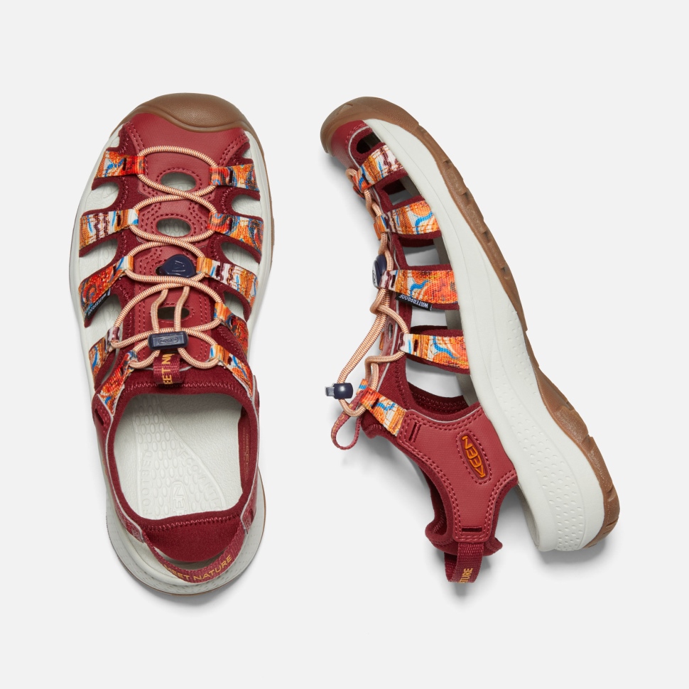 Keen Orange Wellenrot Astoria West X Outdoor Afro Damen