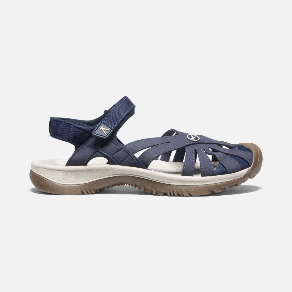 Rosa Damensandale Von Keen Navy