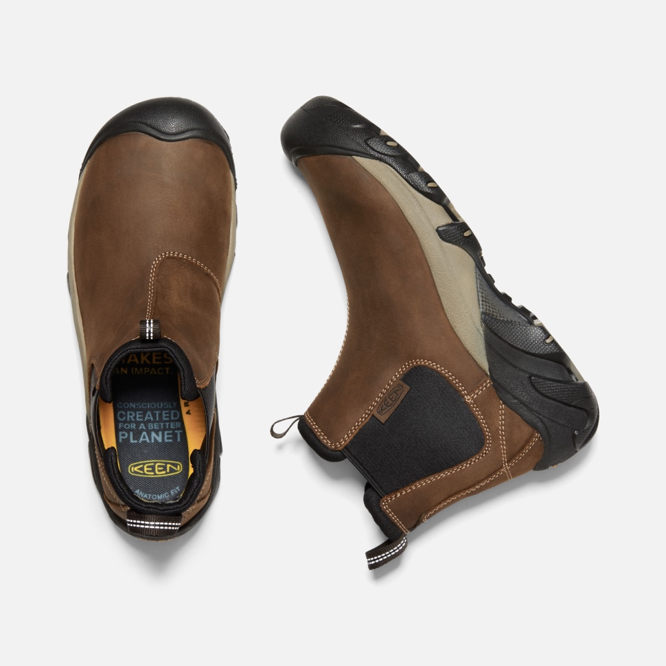 Veg Braun-Schwarz Keen Herren Targhee Ii Chelsea