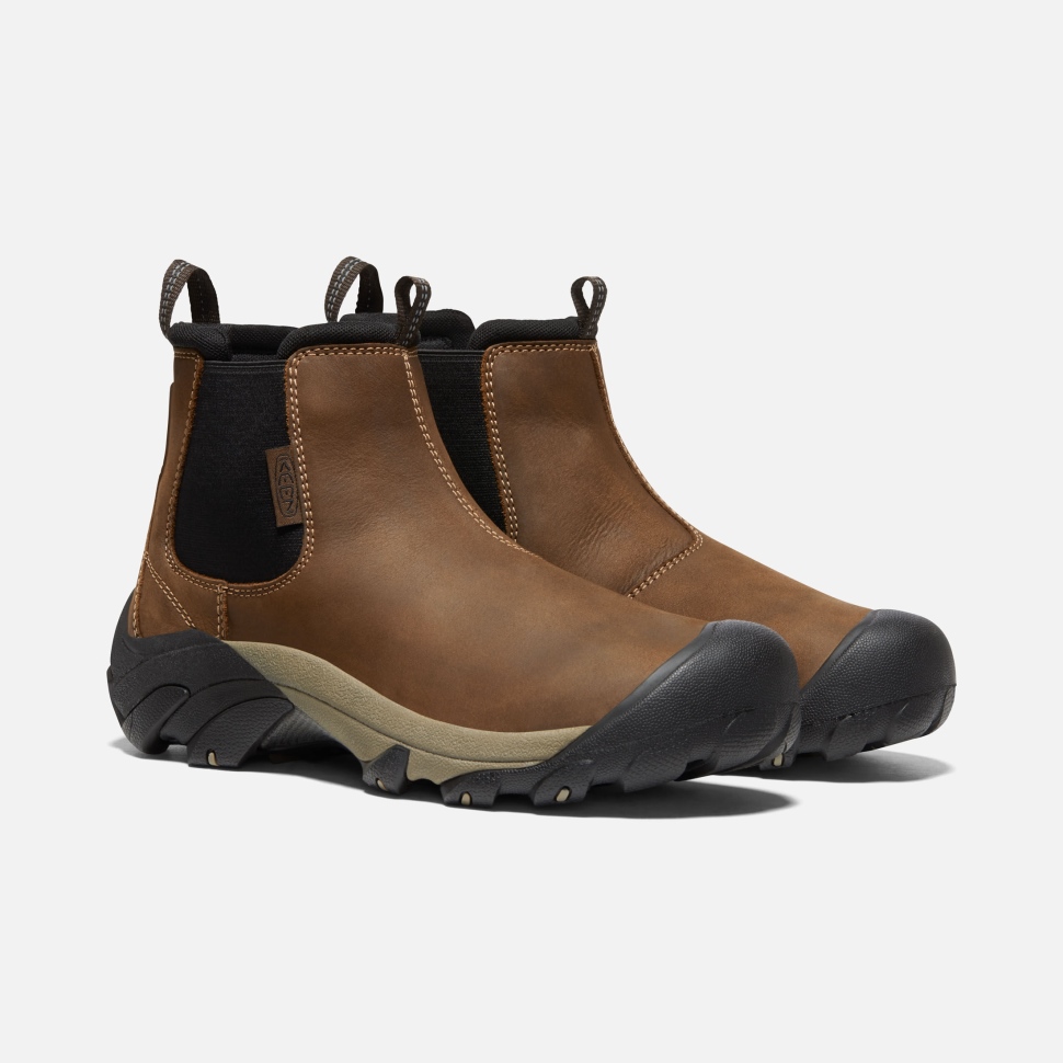 Veg Braun-Schwarz Keen Herren Targhee Ii Chelsea