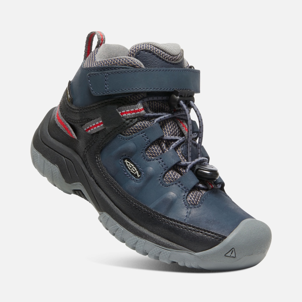 Keen Blue Nights-Red Carpet Wasserdichter Targhee-Stiefel Für Kleine Kinder