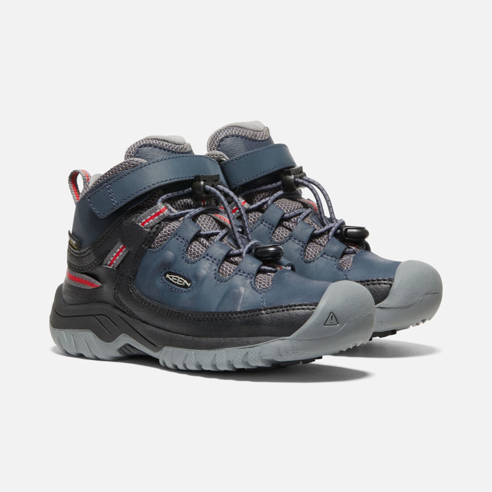 Keen Blue Nights-Red Carpet Wasserdichter Targhee-Stiefel Für Kleine Kinder