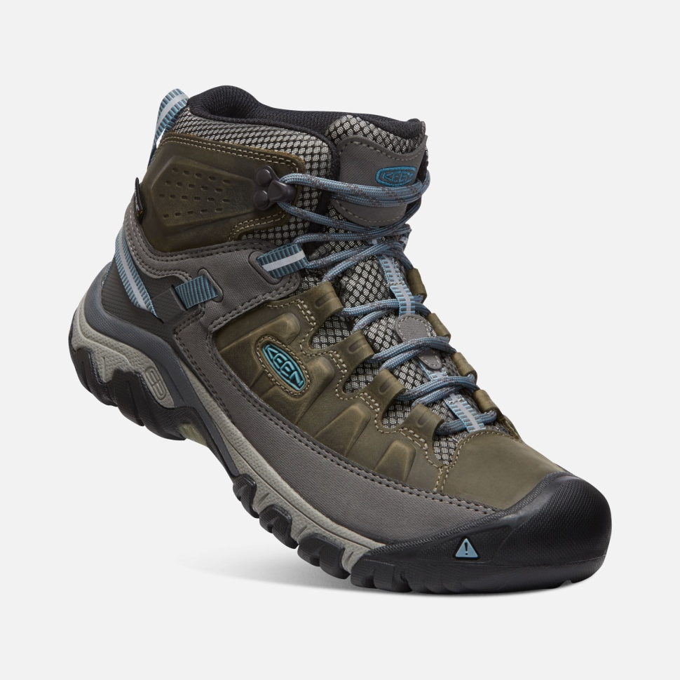 Keen Magnet-Atlantic Blue Damen Targhee II Wasserdichter Stiefel Weit
