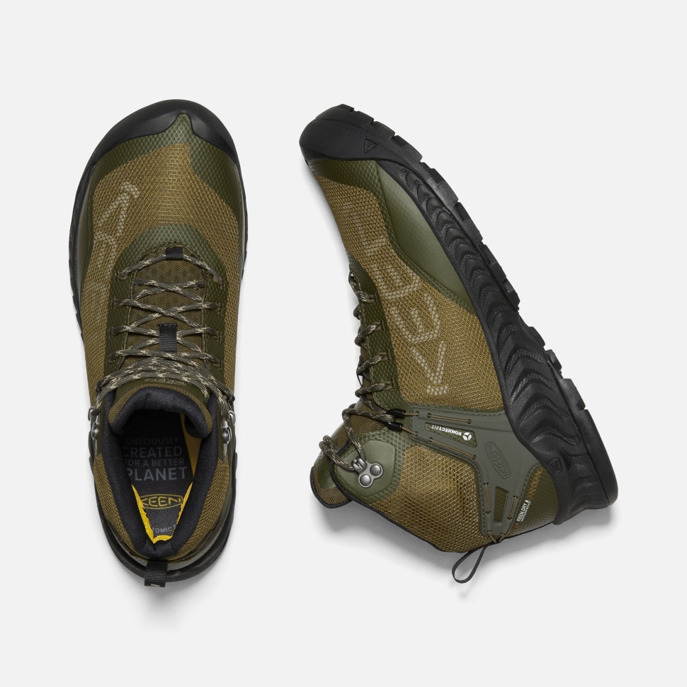 Keen Forest Night-dark Olive Nxis Evo Wasserdichter Herrenstiefel