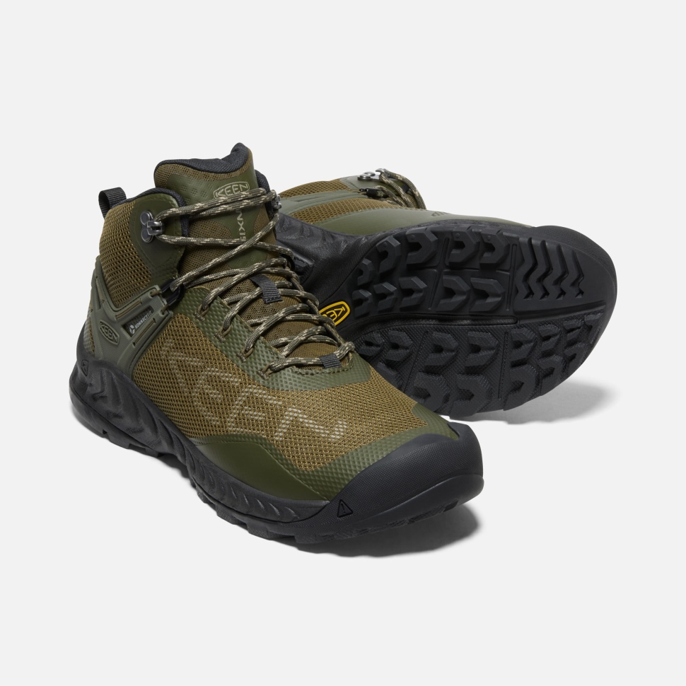 Keen Forest Night-dark Olive Nxis Evo Wasserdichter Herrenstiefel