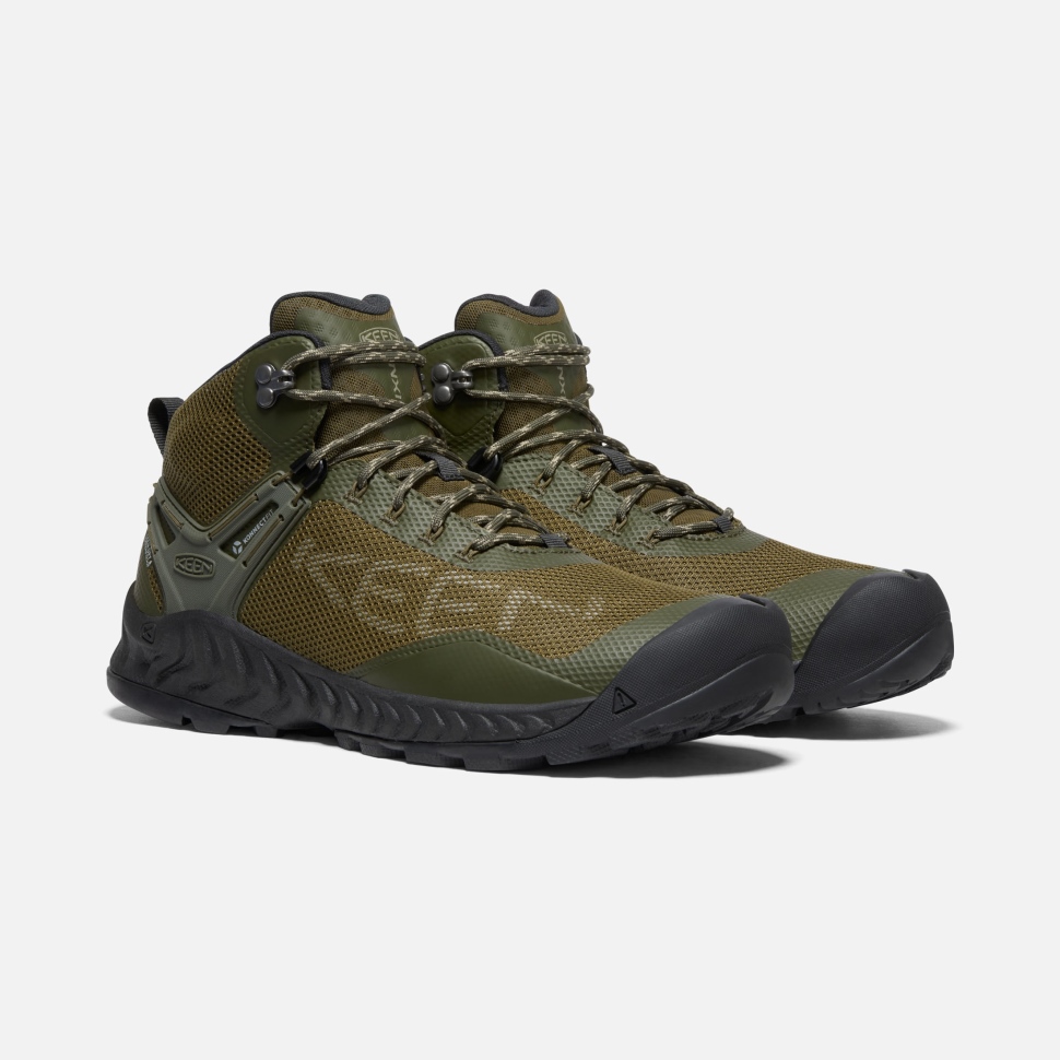 Keen Forest Night-dark Olive Nxis Evo Wasserdichter Herrenstiefel