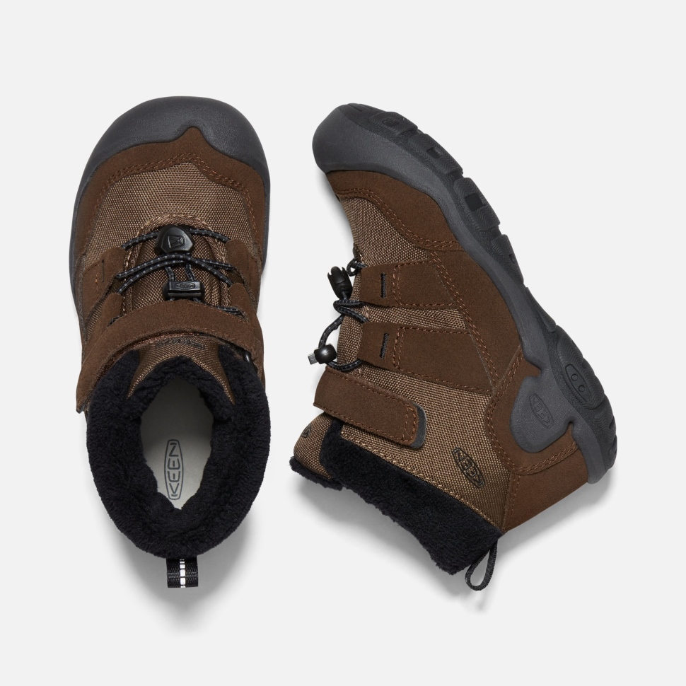 Knotch Chukka Für Kleine Kinder In Dunklem Erdschwarz