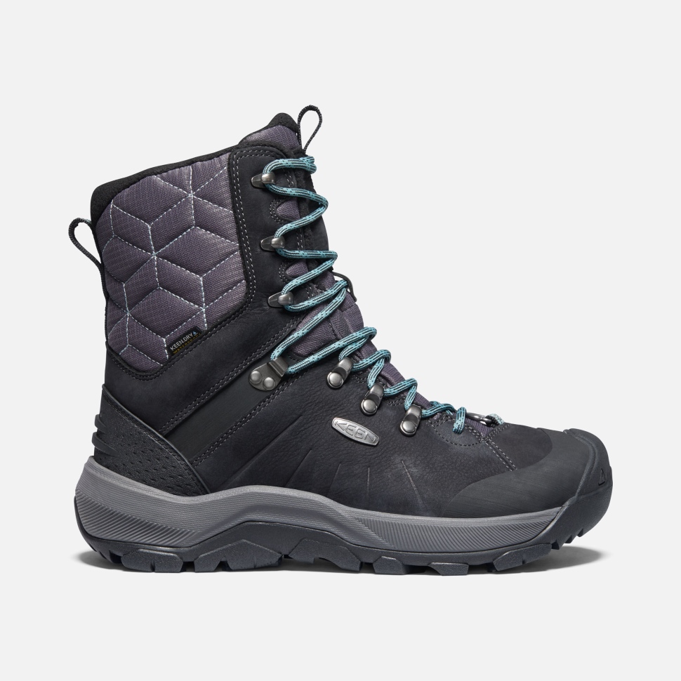Schwarz-north Atlantic Keen Revel Iv Hoher Polarstiefel Für Damen