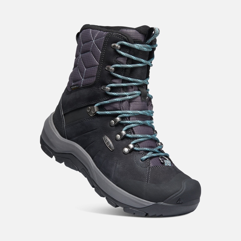 Schwarz-north Atlantic Keen Revel Iv Hoher Polarstiefel Für Damen