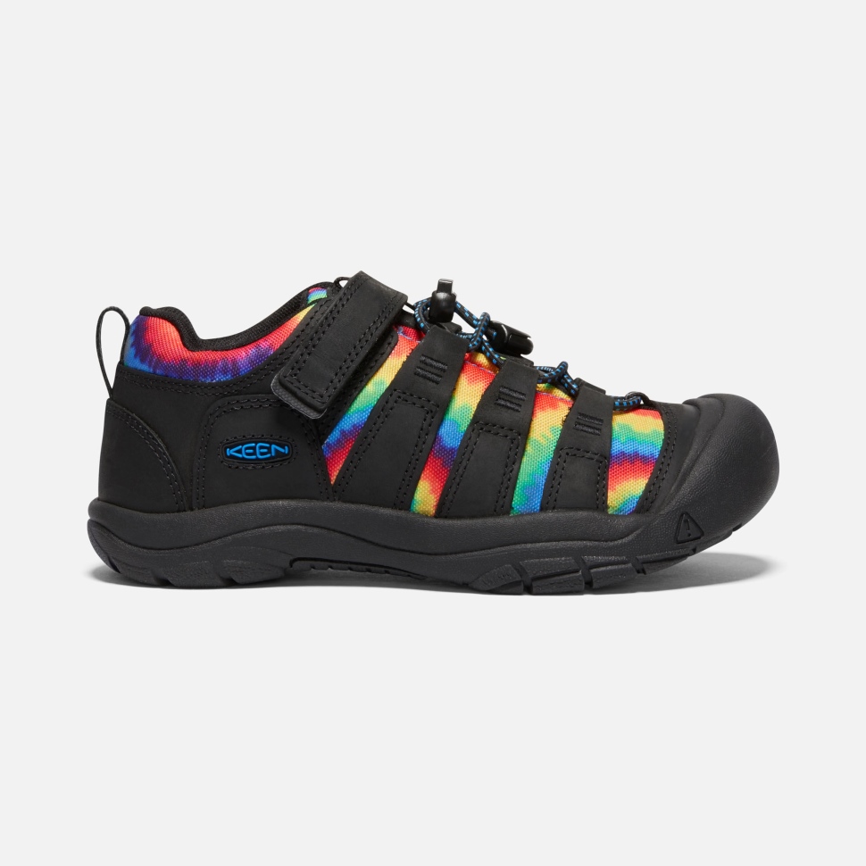 Keen Black-original Tie Dye Newport Schuh Für Große Kinder