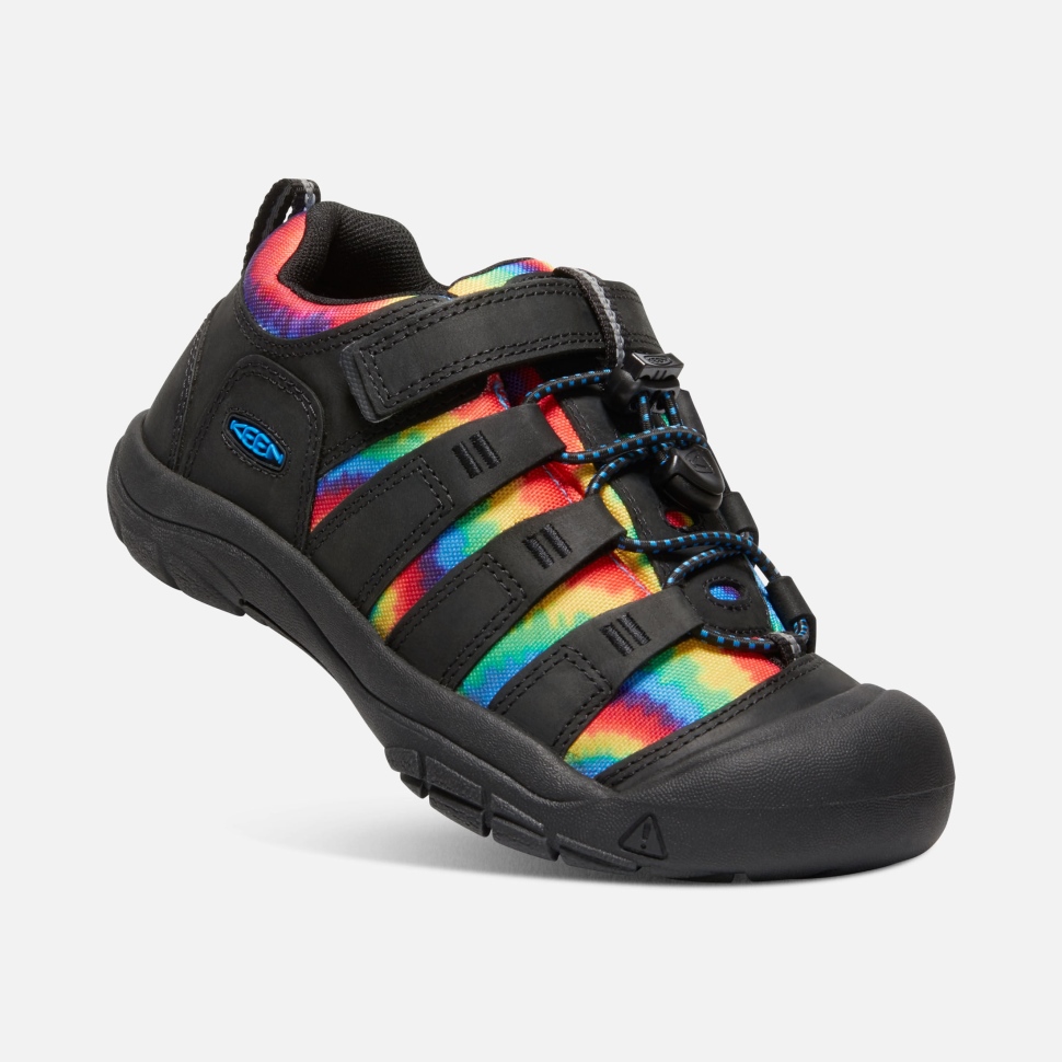 Keen Black-original Tie Dye Newport Schuh Für Große Kinder