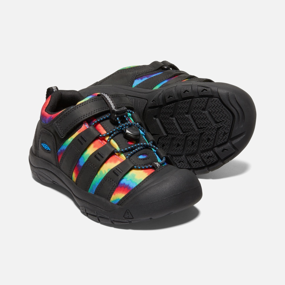 Keen Black-original Tie Dye Newport Schuh Für Große Kinder