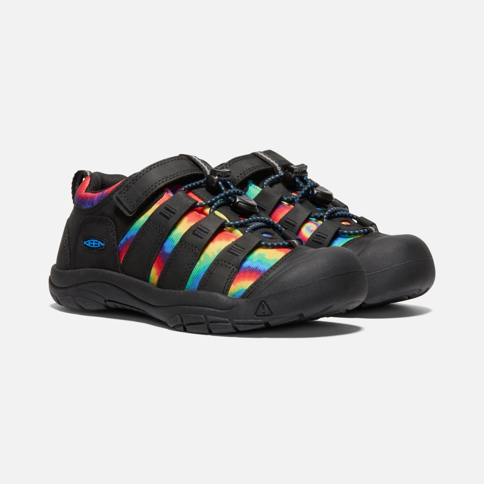 Keen Black-original Tie Dye Newport Schuh Für Große Kinder