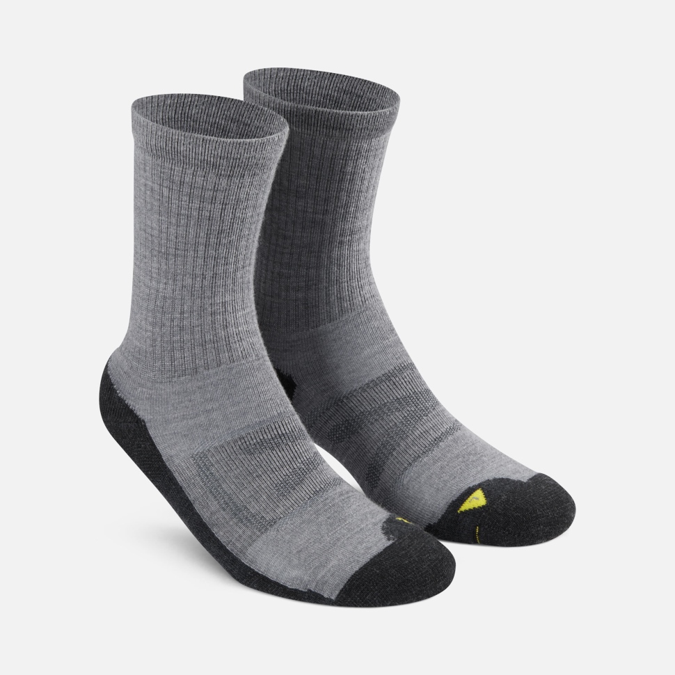 Graue Damen-Nordland-Lite-Crew Scharf