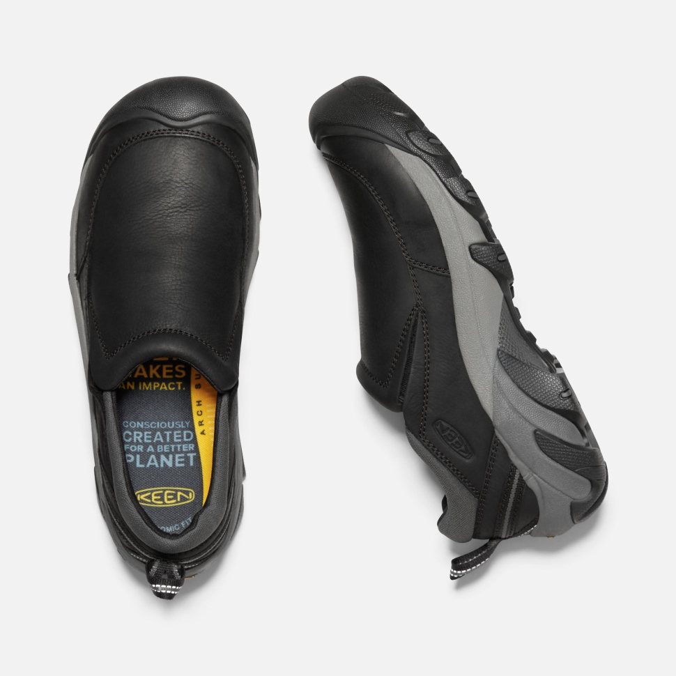 Schwarz-stahlgrauer Targhee Ii Soho Keen Für Herren