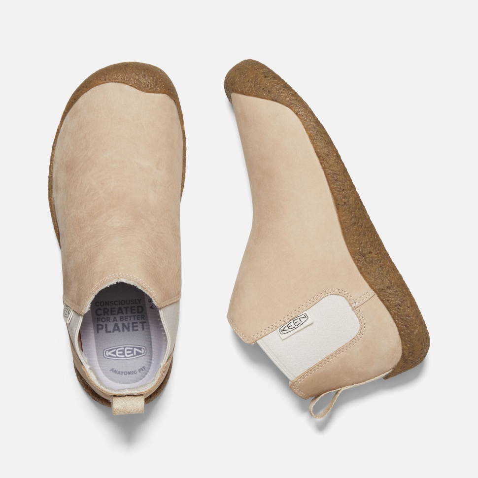 Safari-Birch Mosey Chelsea Lederstiefel Für Damen Keen