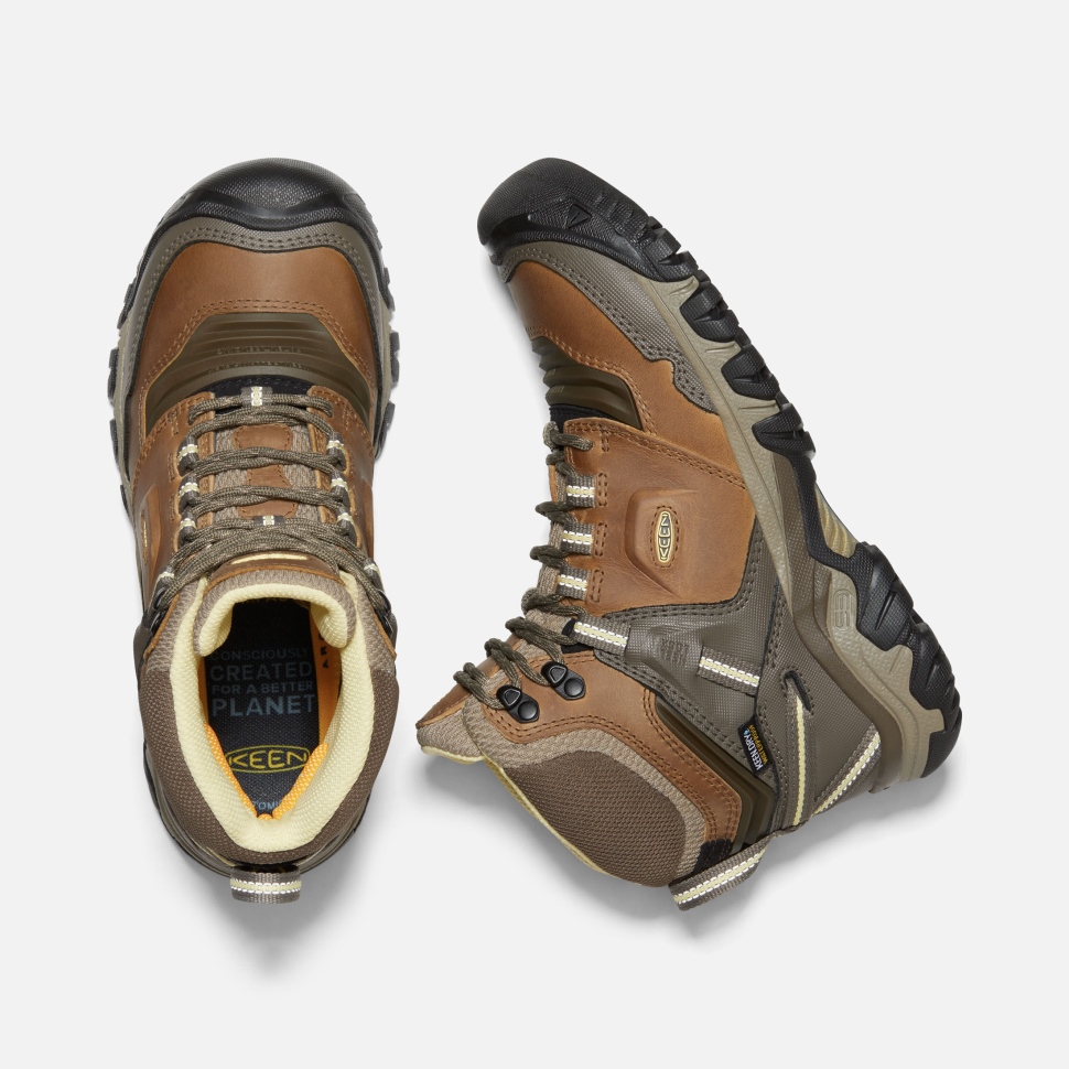 Keen Safari-Custard Ridge Flex Wasserdichter Damenstiefel