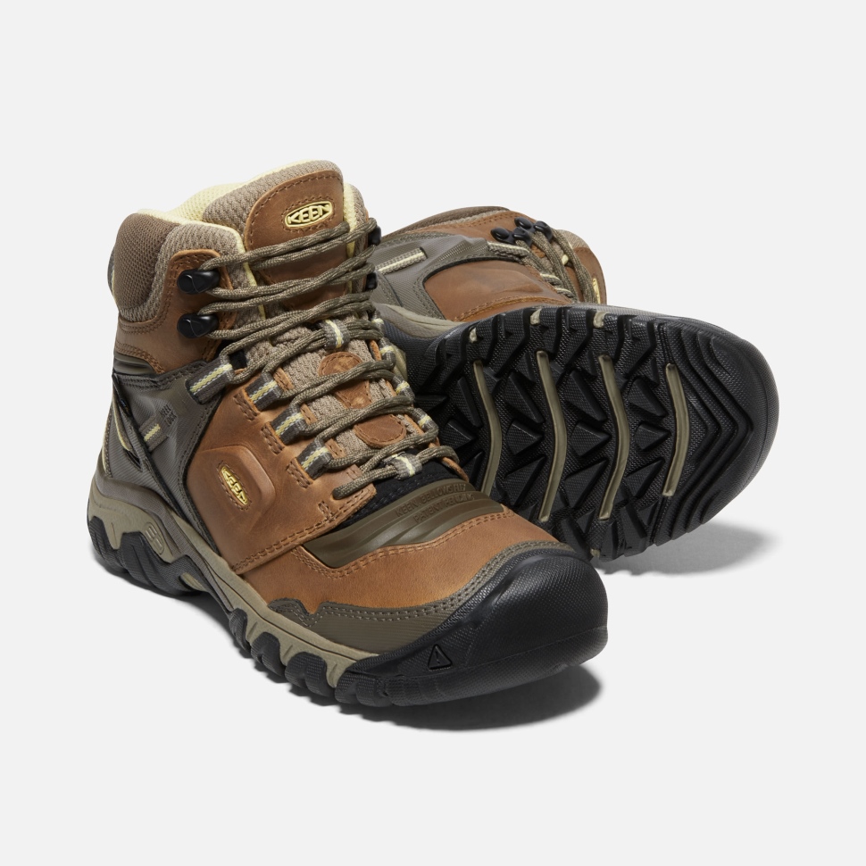 Keen Safari-Custard Ridge Flex Wasserdichter Damenstiefel