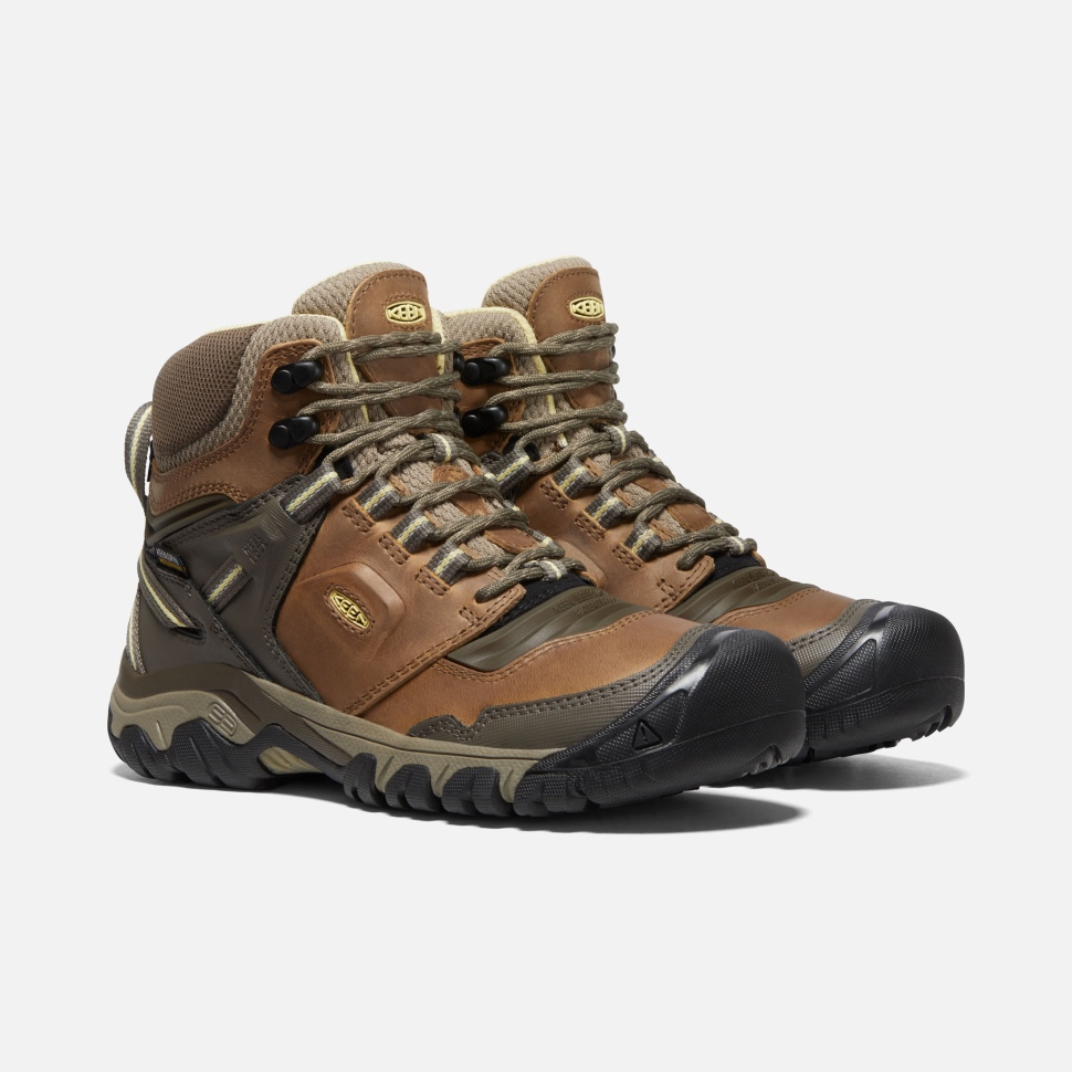 Keen Safari-Custard Ridge Flex Wasserdichter Damenstiefel