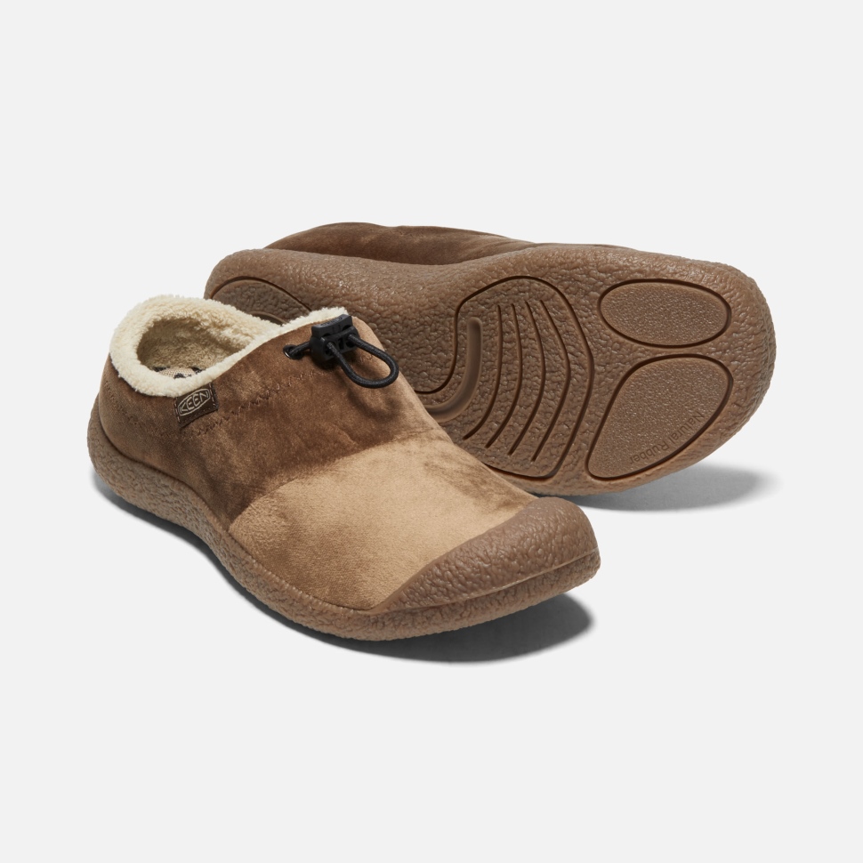 Dark Earth Velour Keen Howser III Slide Für Damen