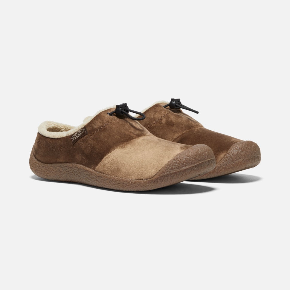 Dark Earth Velour Keen Howser III Slide Für Damen
